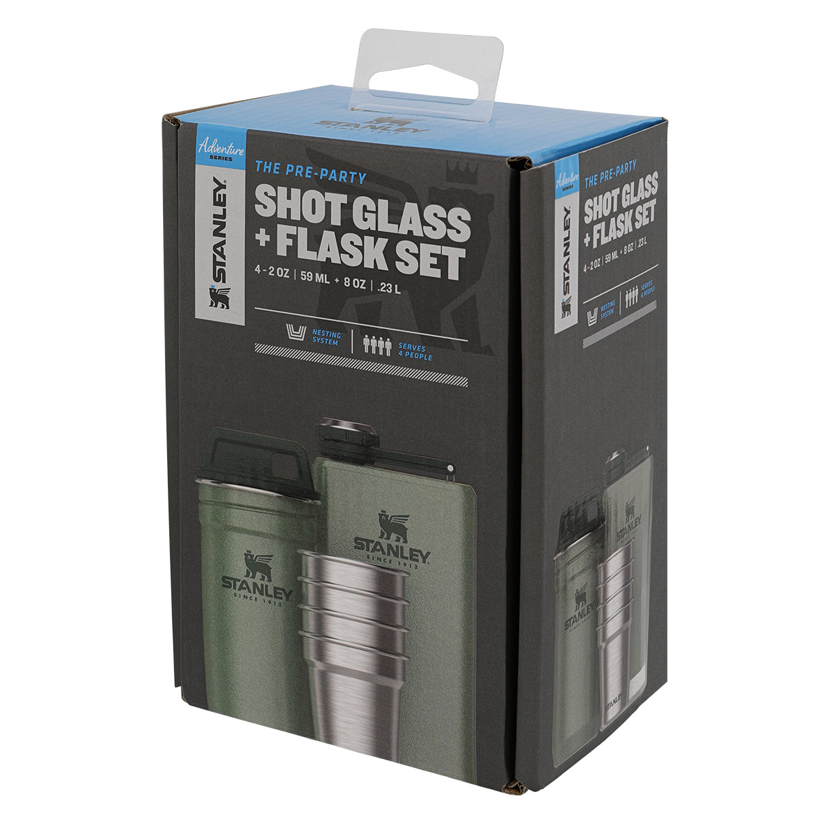 Stanley Pre Party Shot Glass and Flask Set – Brave Hardy