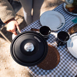 Petromax 26cm Enamel Dinner Plates, Set of 2