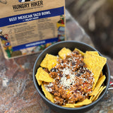 Hungry Hiker Dehydrated Beef Mexican Taco Bowl, 400g