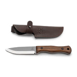 BeaverCraft Breeze Bushcraft Knife with Leather Sheath