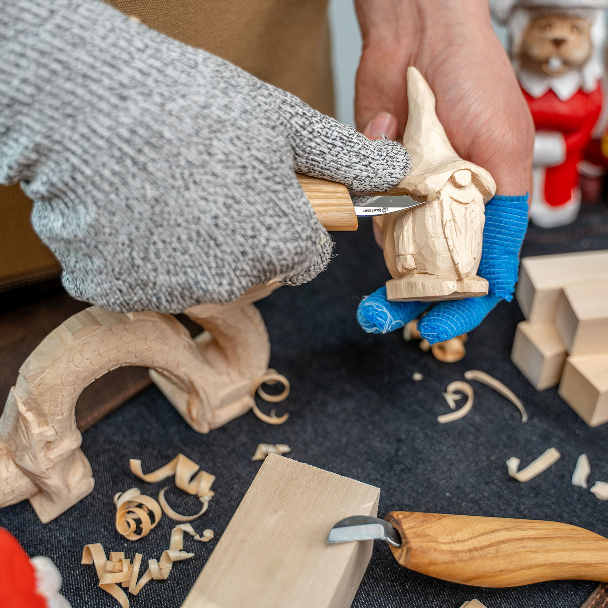 BeaverCraft Basswood Carving Blocks, Set of 12