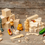 BeaverCraft Basswood DIY Carving Blank, 10 x 5cm