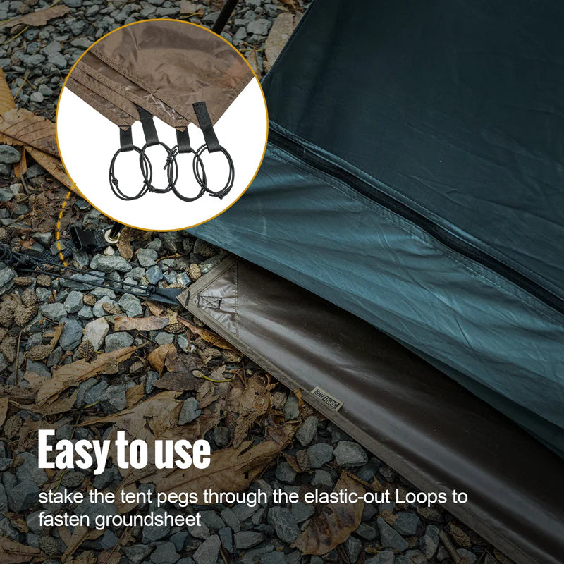OneTigris Cosmitto & Stella 2 Person Backpacking Tent Footprint