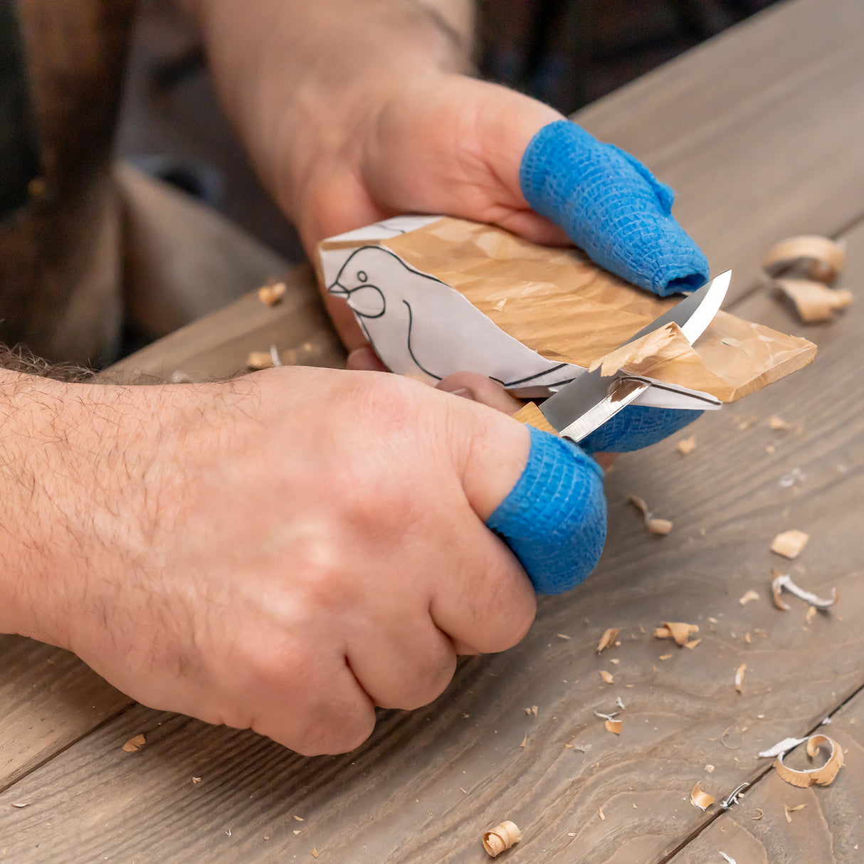 BeaverCraft Comfort Bird Carving Kit