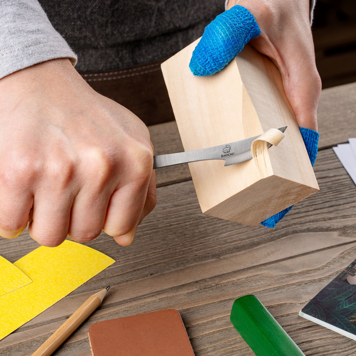 BeaverCraft Bear Carving Kit