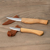 BeaverCraft Family Fun Mushroom Carving Kit, Set for 2 Carvers