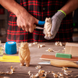 BeaverCraft Standing Bear Carving Kit