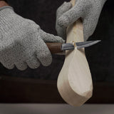 BeaverCraft 6 Piece Spoon Carving Set in Leather Case