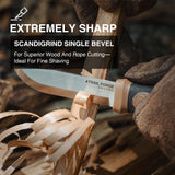 OneTigris Trail Forge Fixed Blade Camping Knife