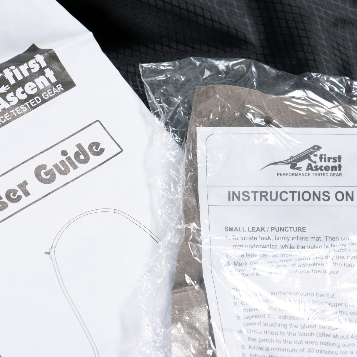 First Ascent Comfort Light Sleeping Pad, R-Value 3.9, 810g