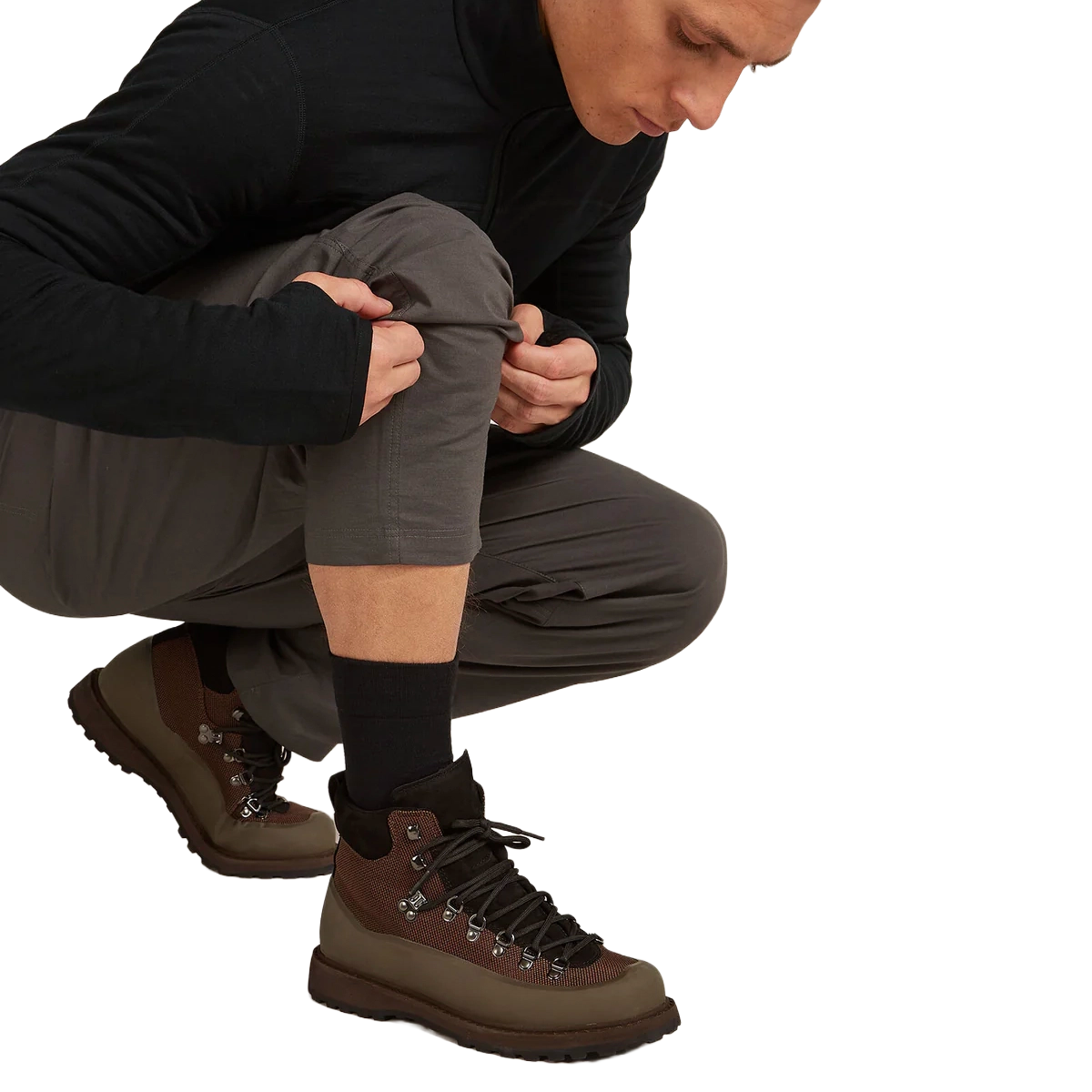 Icebreaker Men's Merino Hike Liner Crew Socks