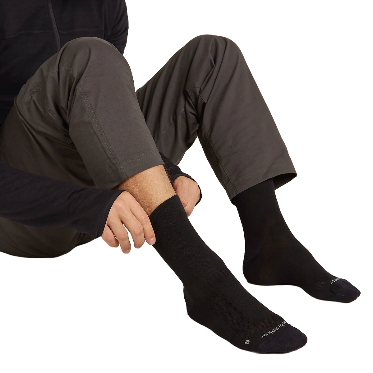Icebreaker Men's Merino Hike Liner Crew Socks