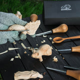 BeaverCraft 6 Piece Palm Chisel Set