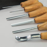 BeaverCraft 6 Piece Palm Chisel Set