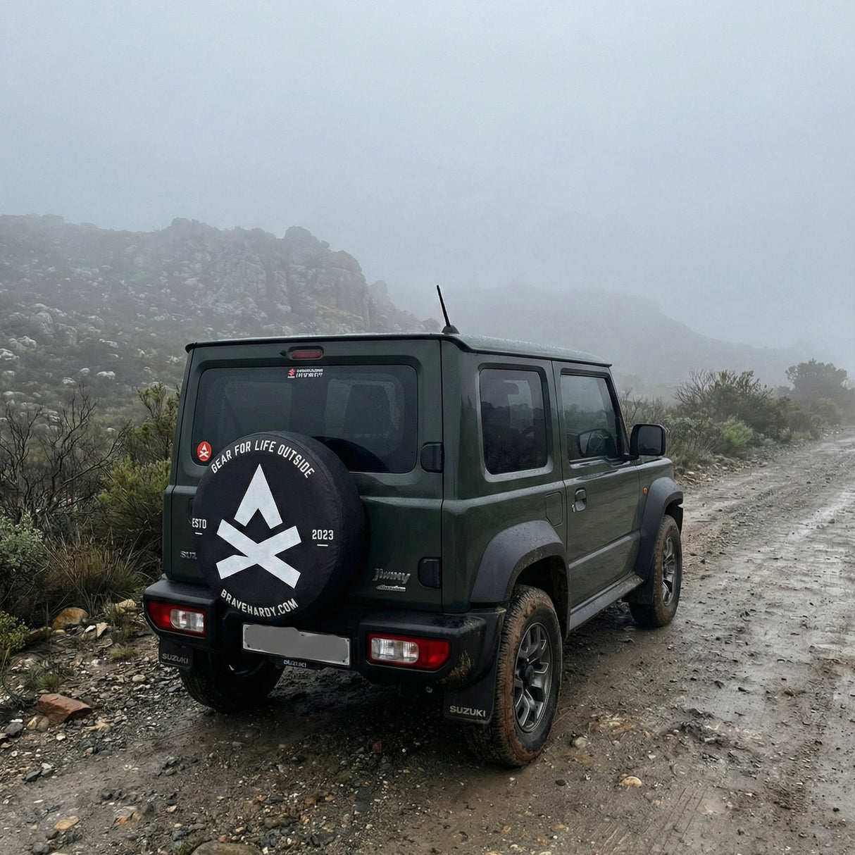 Brave Hardy Suzuki Jimny Spare Wheel Cover