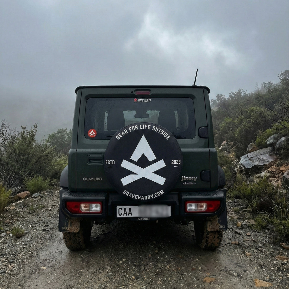 Brave Hardy Suzuki Jimny Spare Wheel Cover