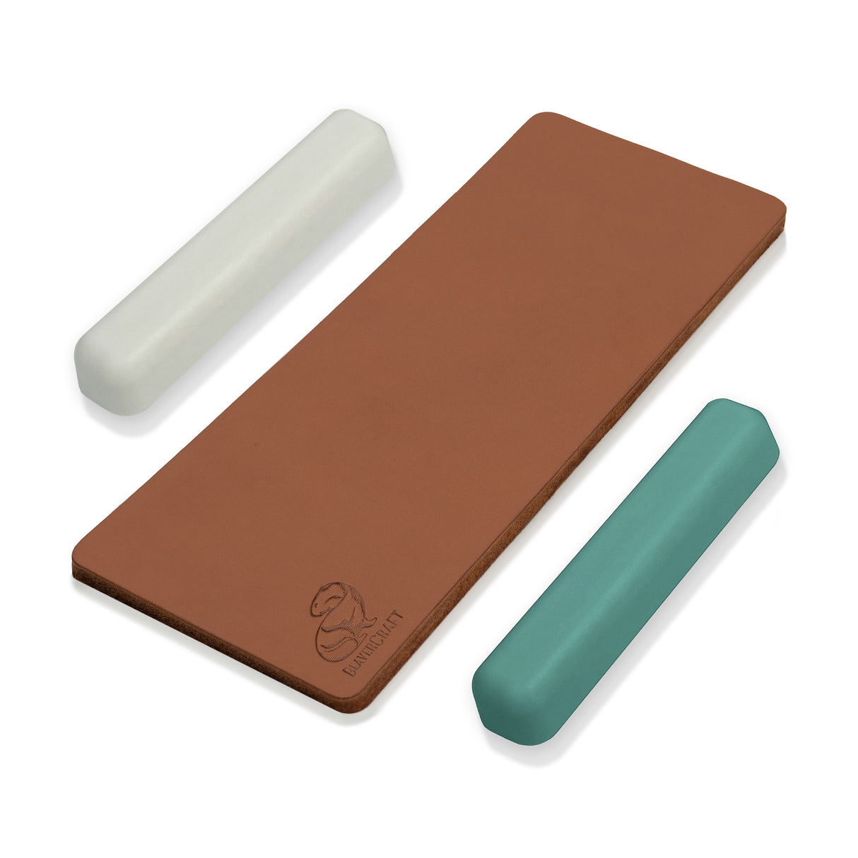 BeaverCraft Leather Strop with Honing & Polishing Compounds