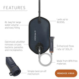 LifeStraw Peak Series Gravity Water Purifier with Virus Removal, 8 Litre