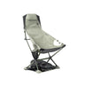 NEMO Satellite reclining chair in Marsh, sage green, set up and empty, shown at an angle with its reclined seat