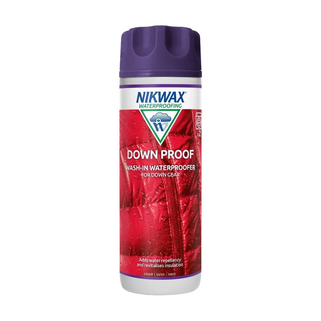 Nikwax Down Proof Wash-In Waterproofer for Down Gear, 300ml