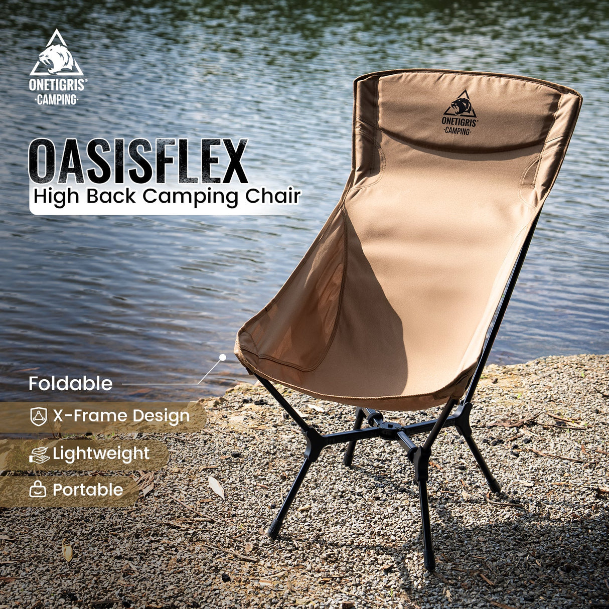 OneTigris Oasisflex High Back Camping Chair