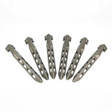 TOAKS Large Titanium V-Pegs, Set of 6