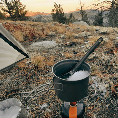 Toaks Titanium Long Handle Spoon - Polished