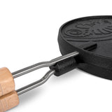 Petromax Cast Iron Rotating Waffle Iron with Stand