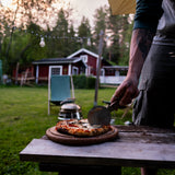 Petromax Walnut Handled Pizza Cutter