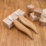 BeaverCraft 4 Piece Beginner Chip Carving Knife Set