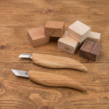 BeaverCraft 4 Piece Beginner Chip Carving Knife Set