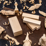 BeaverCraft Basswood Carving Blocks, Set of 5