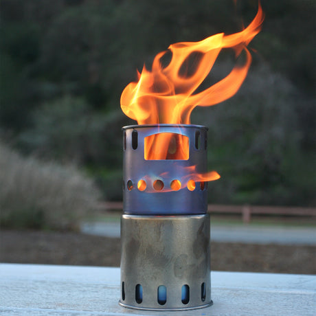 Toaks Titanium D105 Wood Burning Backpacking Stove