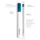 LifeStraw Sip Reusable Steel Filter Straw & Case