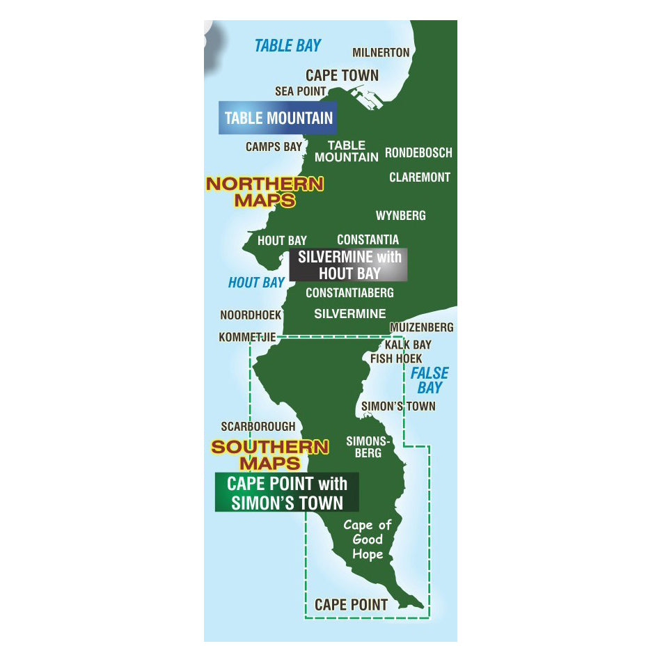Slingsby Cape Point Hiking Map, Edition 5
