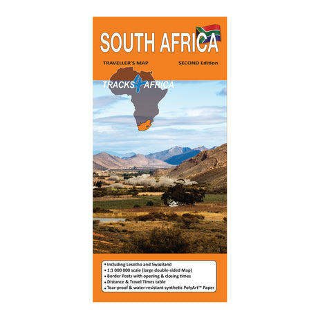 Tracks4Africa South Africa Traveller's Map, Edition 2