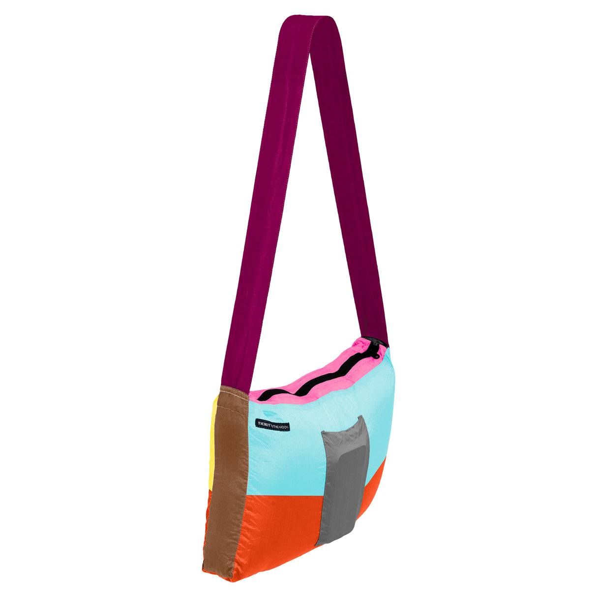 Ticket To The Moon Zipper Bag, Unique Edition