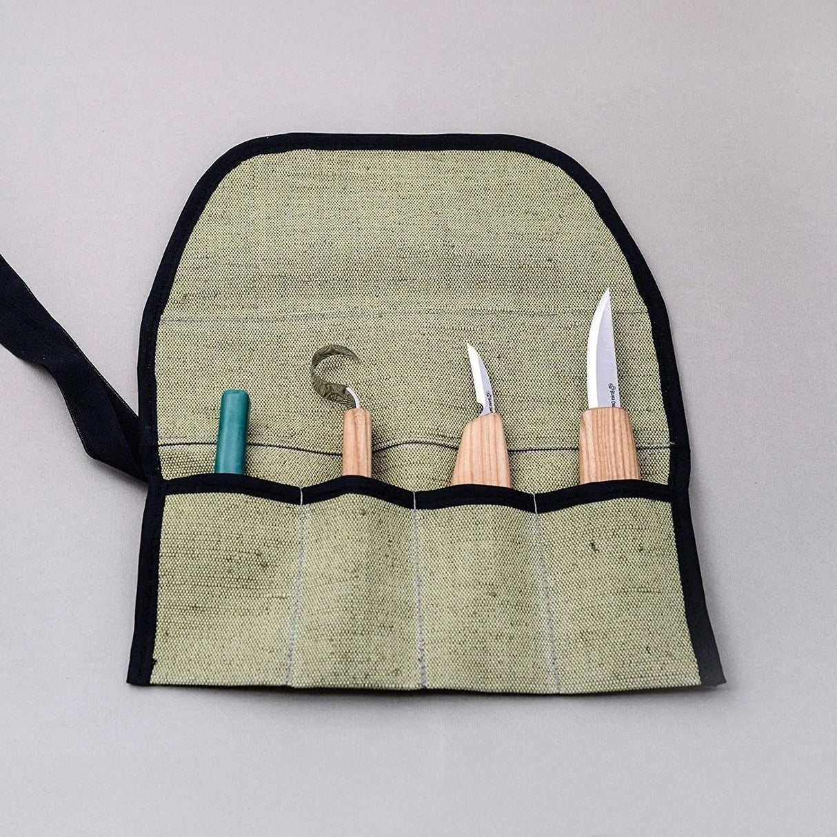 BeaverCraft 4 Pocket Canvas Tool Roll