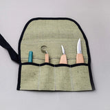 BeaverCraft 4 Pocket Canvas Tool Roll