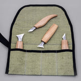 BeaverCraft 4 Pocket Canvas Tool Roll
