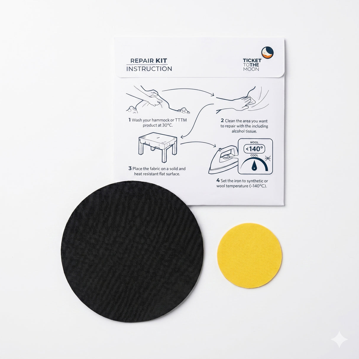 Ticket To The Moon Repair Patch Kit