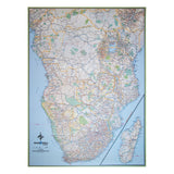 Tracks4Africa Africa Wall Map, Edition 1