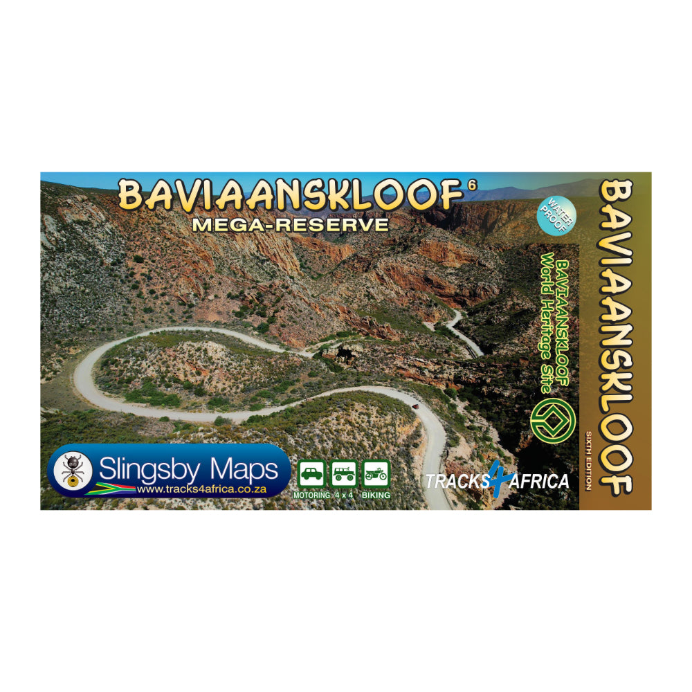 Slingsby Baviaanskloof Touring Map
