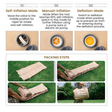 OneTigris Dreamstar Self-Inflating Mattress, R-Value 6.3