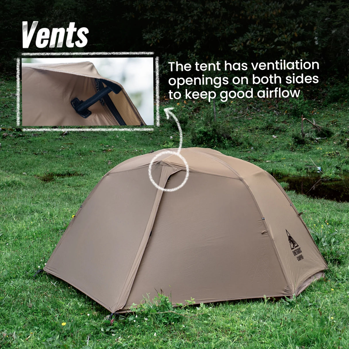OneTigris Cosmitto 1 Person Backpacking Tent