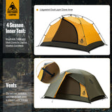 OneTigris Stella 2 Person Backpacking Tent