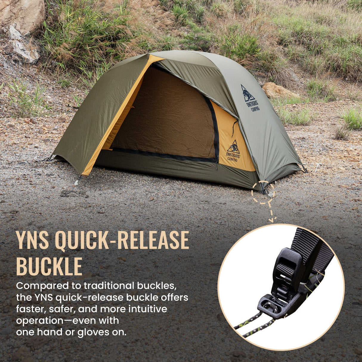 OneTigris Stella 1 Person Backpacking Tent