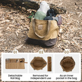 OneTigris Waxed Canvas Bag & Utility Roll