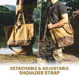 OneTigris Waxed Canvas Bag & Utility Roll