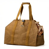 OneTigris Waxed Canvas Log Carrier